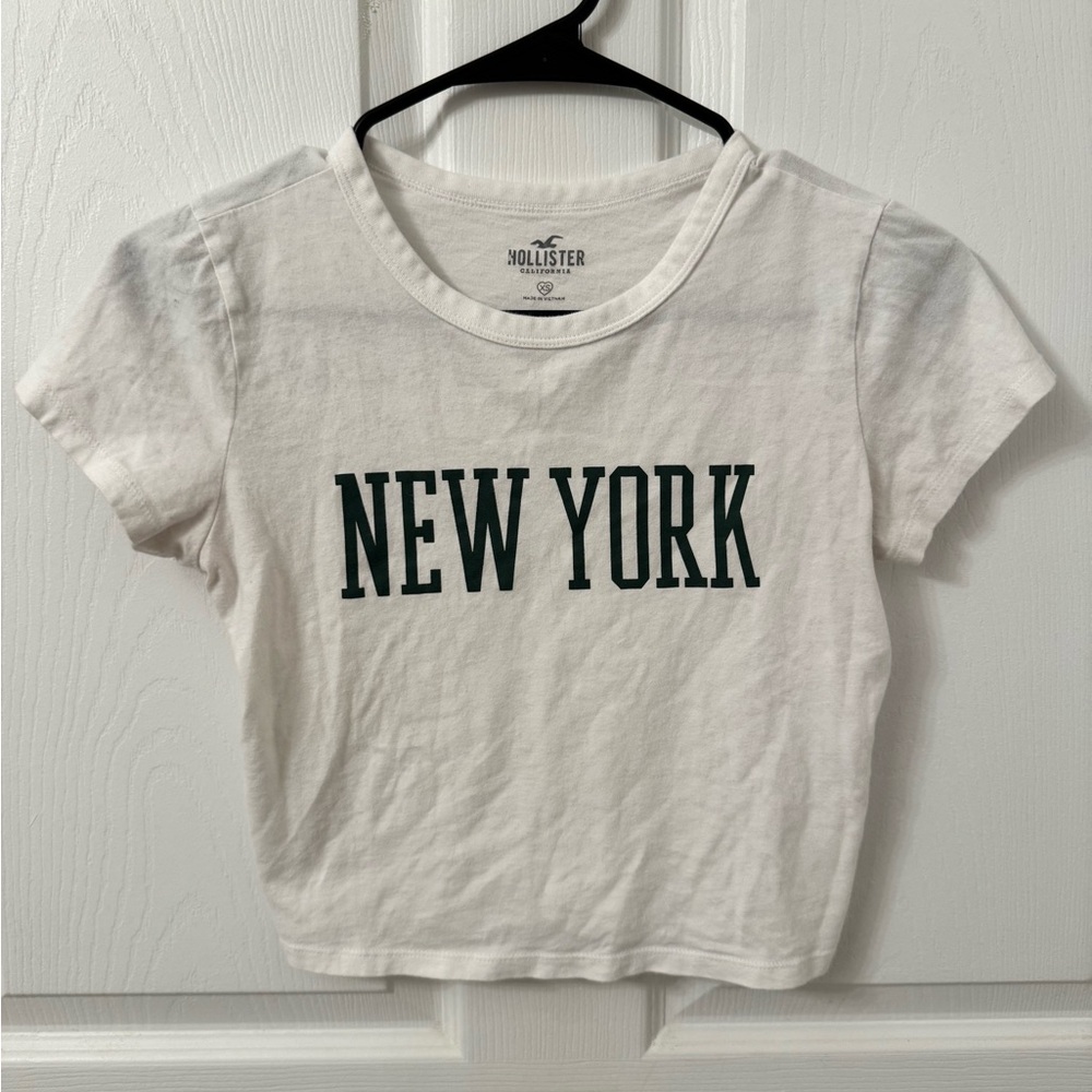 Hollister White 'New York' T-Shirt